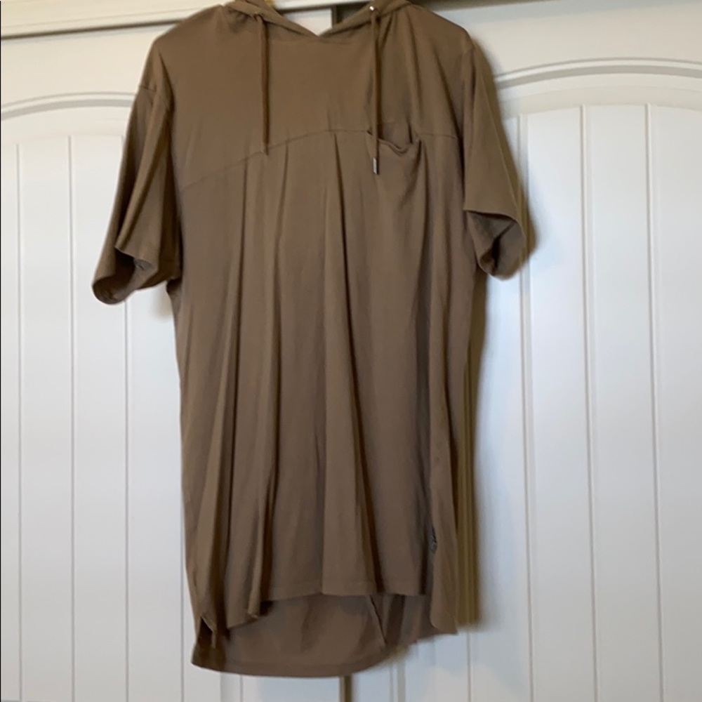 ABSENT | Short Sleeve Hoodie | L